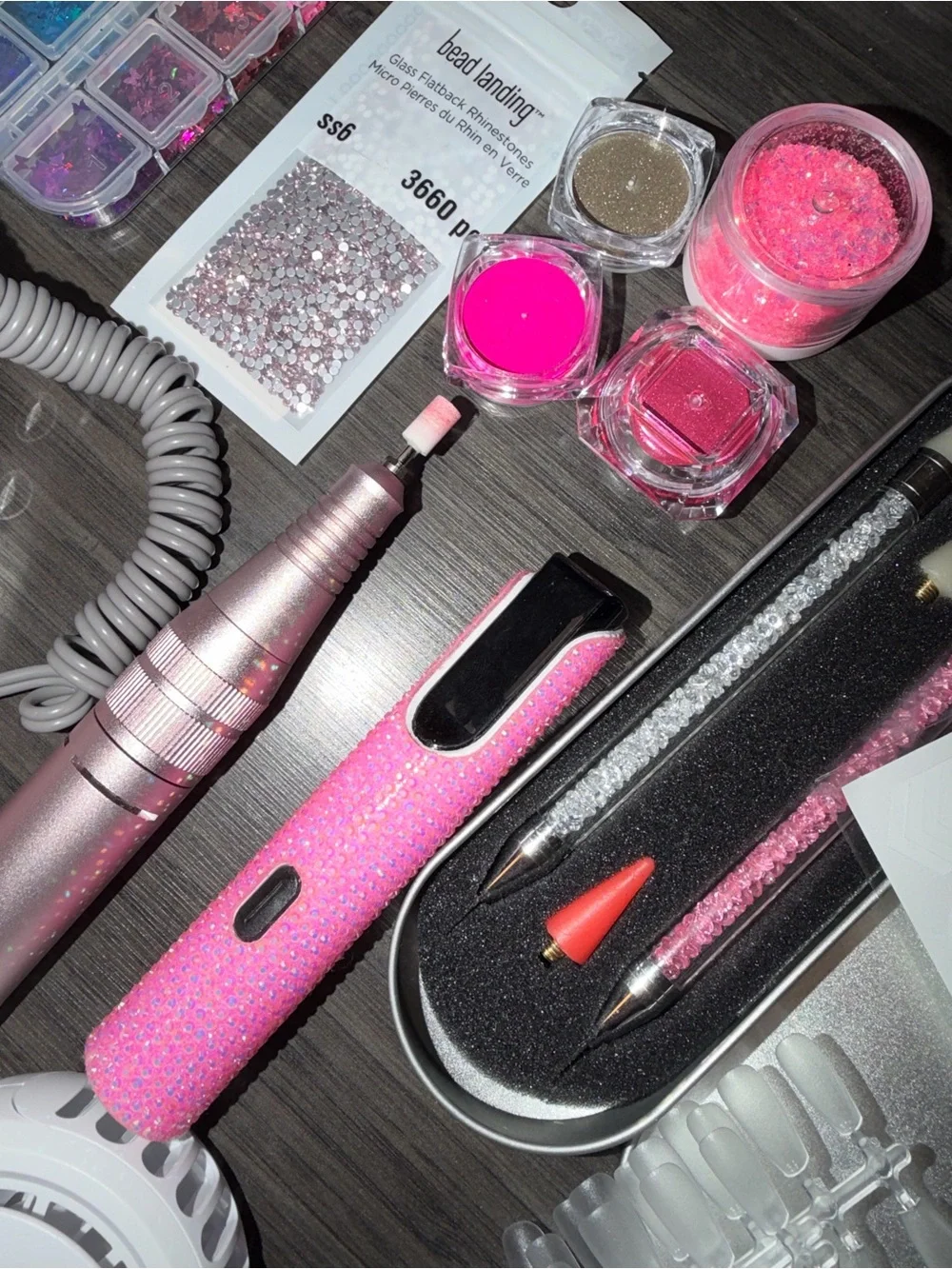Professional nail tools & supplies for business or personal art bundle lot